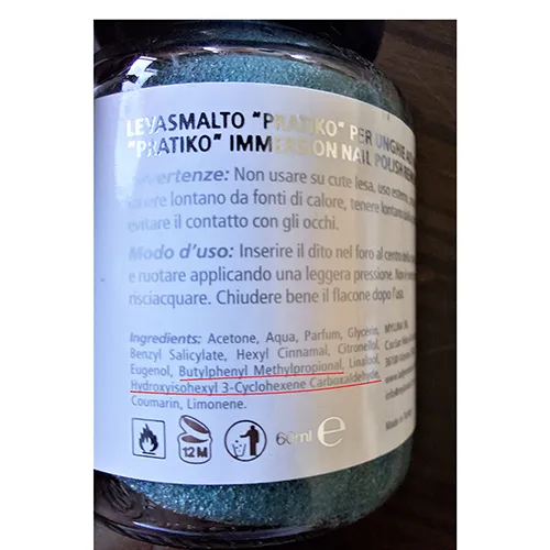 Pratiko - Dissolvant pour vernis à ongles