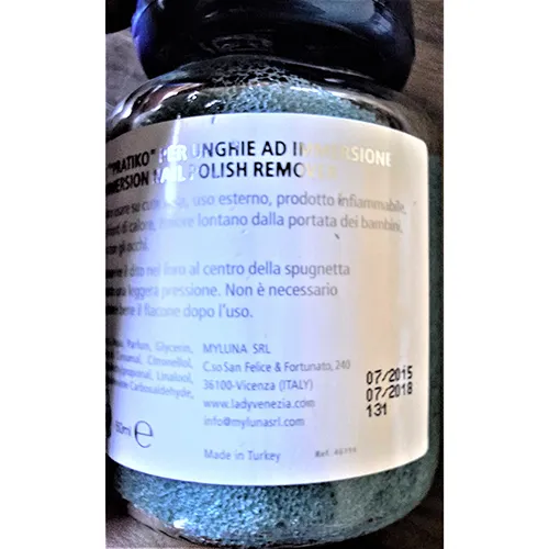 Pratiko - Dissolvant pour vernis à ongles