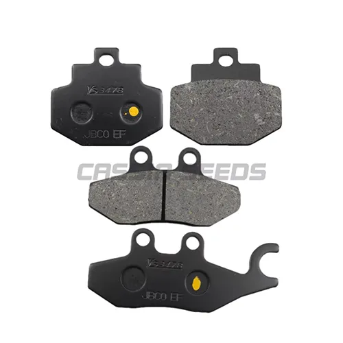 Plaquettes de frein destinées au motocycle VESPA suivant: GT 125/200 L, GTS 125, GTS 250ie, GTS 300, GTV 125, GTV 250. Produit vendu en ligne, notamment via AliExpress.