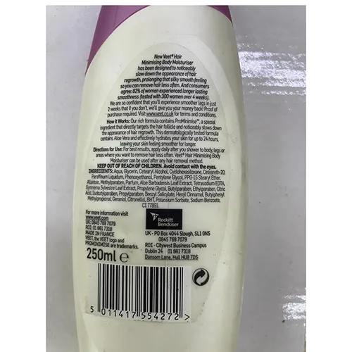 Veet - Lotion pour le corps