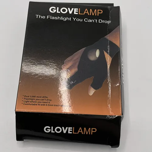 Gant pour la main droite avec lumières LED.