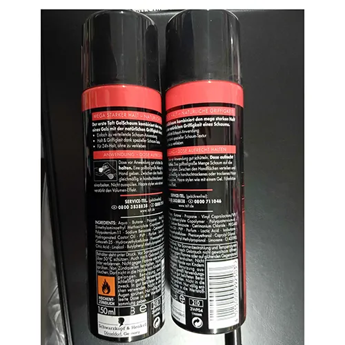 Schwarzkopf - Mousse de gel capillaire