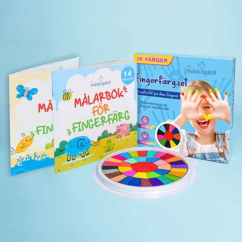 The KiddoSpace - Kit de peinture au doigt