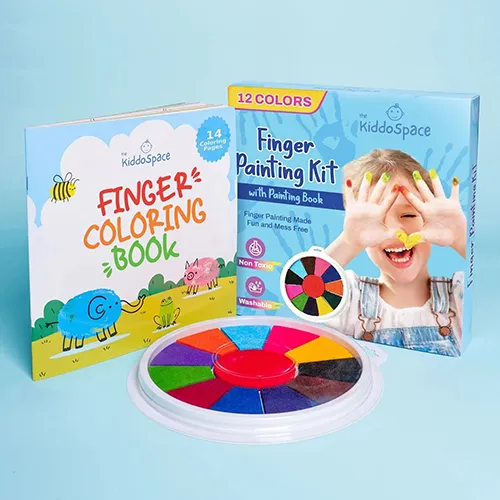 The KiddoSpace - Kit de peinture au doigt