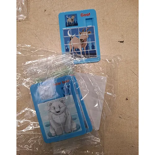Ensemble de puzzle pour enfants. Produit vendu en ligne, notamment via Shein.