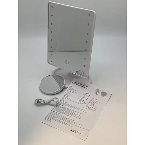 Nordic Import - Miroir avec lumières LED