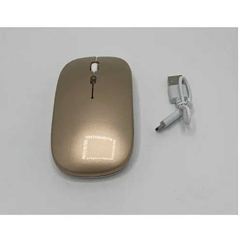 Souris sans fil avec un câble de charge. Produit vendu en ligne, notamment via DHGate.