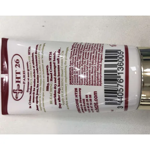 HT26 Paris - Crème éclaircissante pour la peau