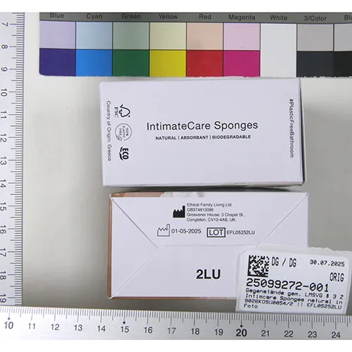 natural intimacy - Éponges pour soins intimes