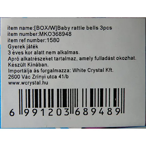 LE BEI – LOVELY ANGEL TOYS - Jeu de hochets pour jouets