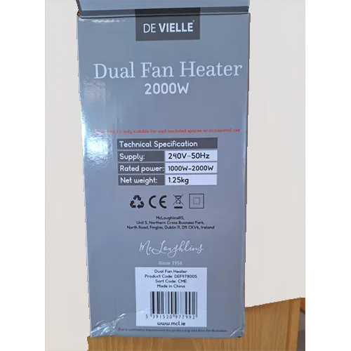 Devielle - Ventilateur chauffant