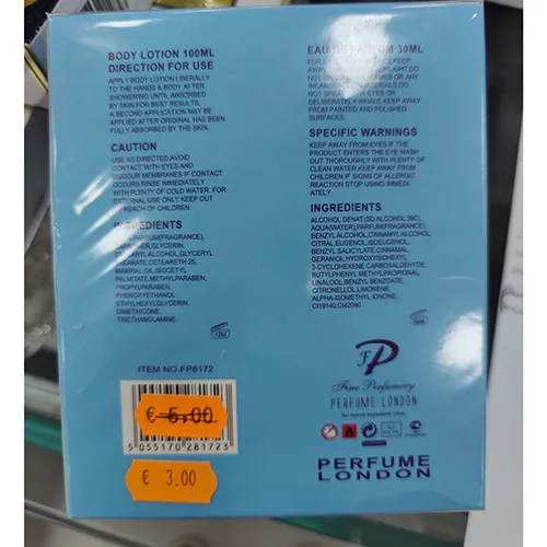 Perfume London - Ensemble de cosmétiques