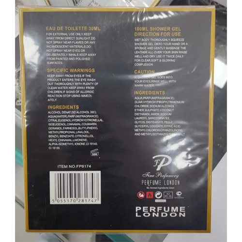 Perfume London - Ensemble de cosmétiques