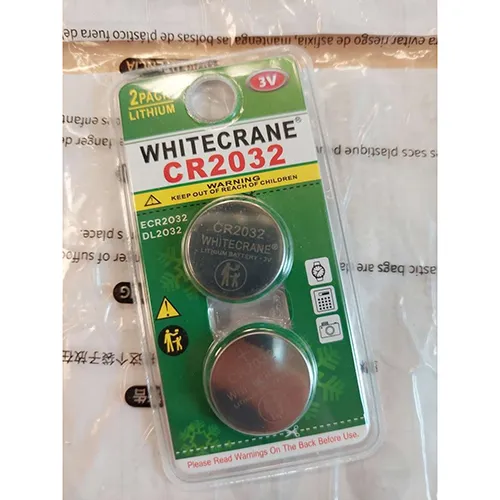 Whitecrane - Piles à boutons