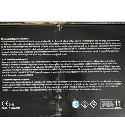 Supply Chain B.V. - Feux d'artifice