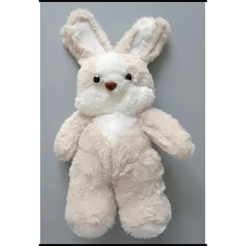 Jouet doux en forme de lapin. Date de production: 4 novembre 2024. Produit vendu en ligne, notamment via Shein.