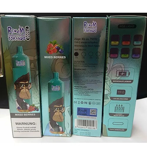 RENdM TORANDO - Cigarette électronique jetable