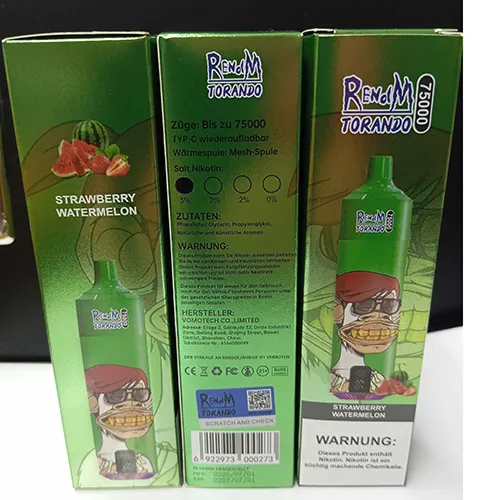 RENdM TORANDO - Cigarette électronique jetable