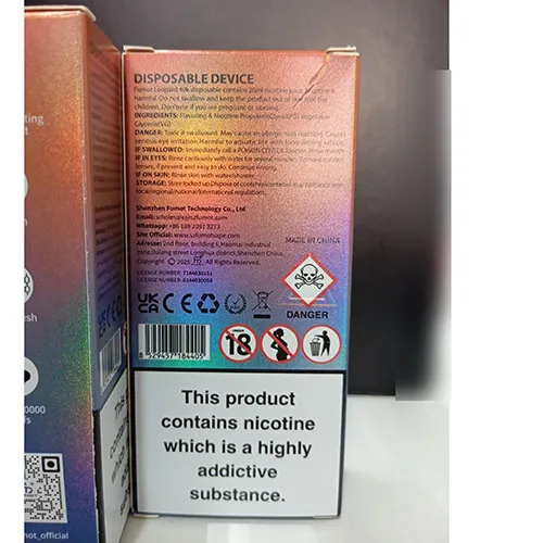 fm ® FUMOT - Cigarette électronique jetable