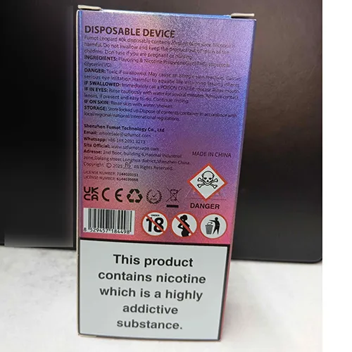 FUMOT® - Cigarette électronique jetable