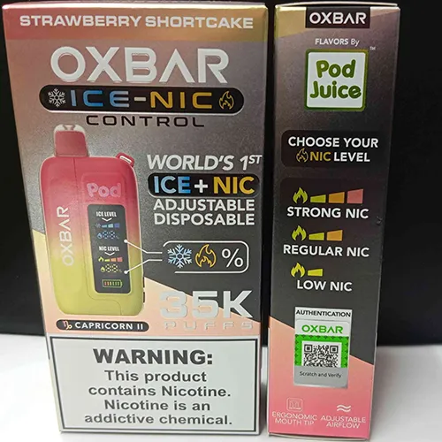 OXBAR - Cigarette électronique jetable