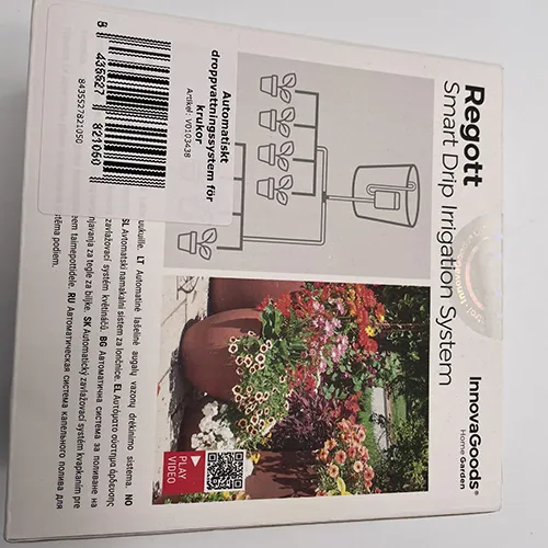 Jeu automatique d'irrigation goutte à goutte.