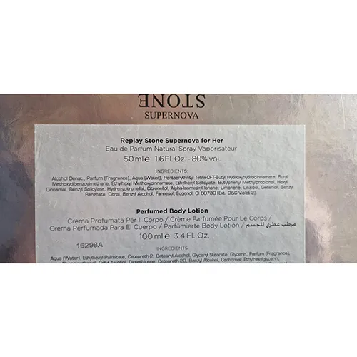 REPLAY STONE - Parfum et lotion pour le corps