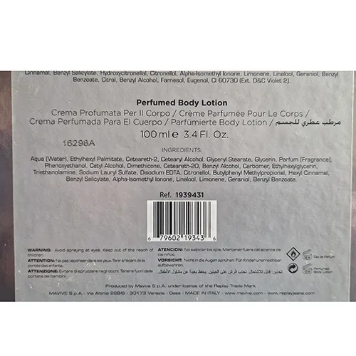 REPLAY STONE - Parfum et lotion pour le corps