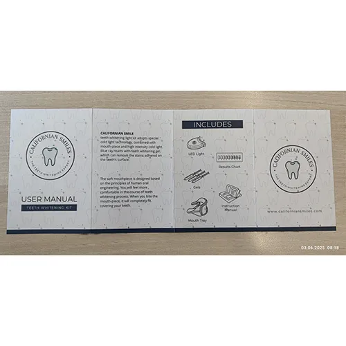 CALIFORNIAN SMILES - Kit de blanchiment des dents
