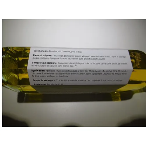 LIVOS - Huile de traitement du bois