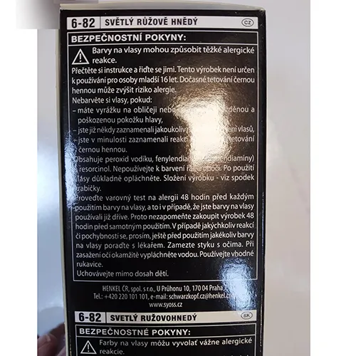 Schwarzkopf & Henkel - Teinture capillaire