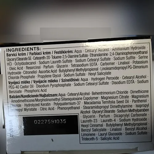 Schwarzkopf & Henkel - Teinture capillaire