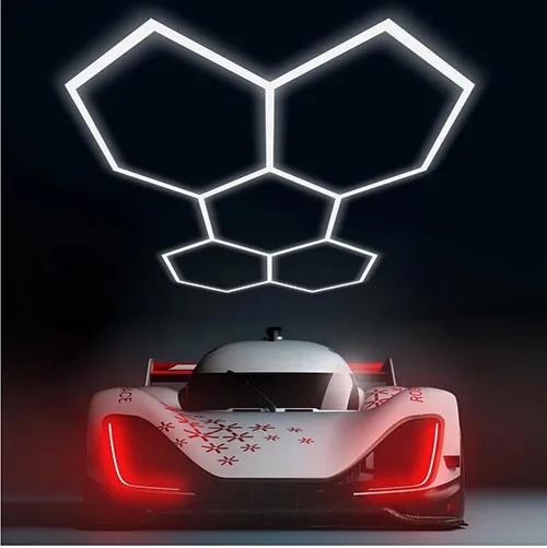 Lampe LED de plafond à assembler à partir d'éléments individuels, y compris 28 tubes. Produit vendu en ligne, notamment via eBay (numéro d'article 167546847988)