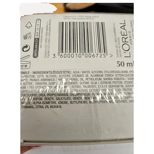 LORÉAL - Crème pour le visage