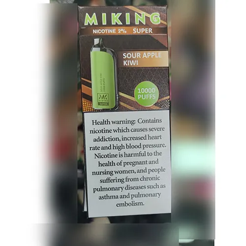 MIKING - Cigarette électronique jetable