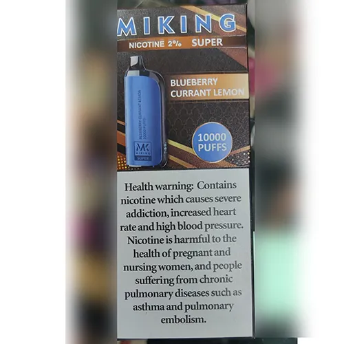 MIKING - Cigarette électronique jetable