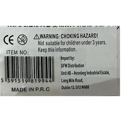 Jouet doux en forme de monstre de type Labubu avec un anneau en métal. Une partie de la collection 