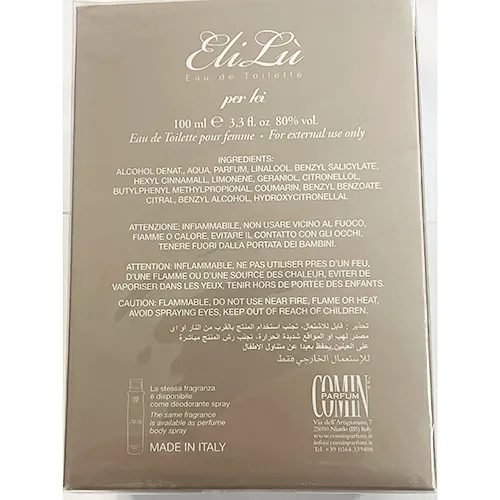 Comin parfum - Eau de toilette