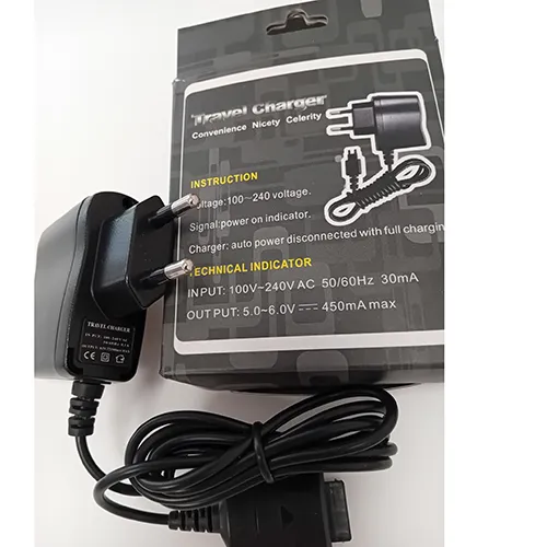 Chargeur de voyage, alimentation secteur 100-240 V.
