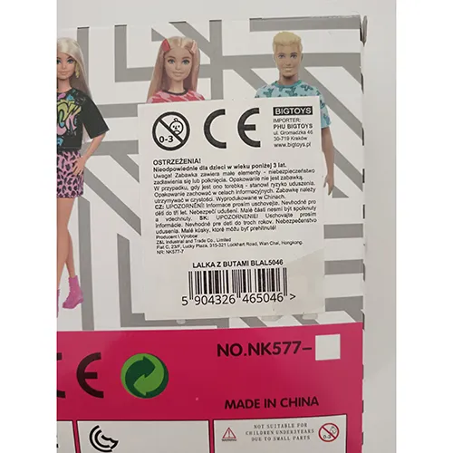 BIGTOYS - Poupée en plastique