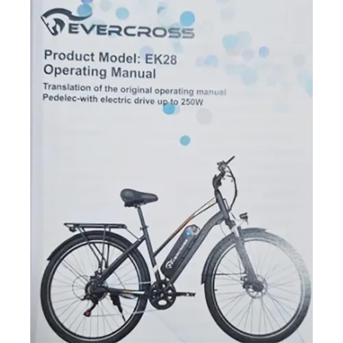Evercross - Vélo électrique