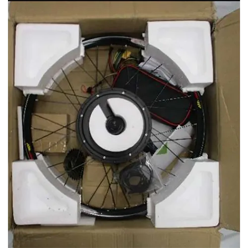 Kit de conversion de vélo électrique avec alimentation, engrenages et câblage. Autre identifiant: 72V3000W27.5 sw900