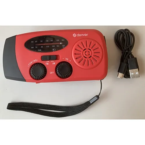 Denver - Radio à cellules solaires