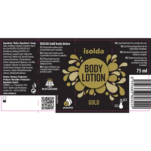 ISOLDA - Lotion pour le corps