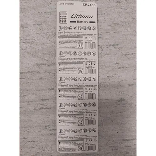 KOONENDA - Piles à boutons