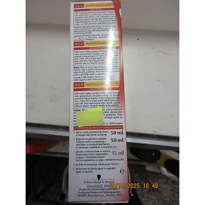 SCHWARZKOPF A HENKEL - Teinture capillaire