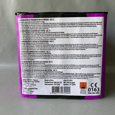 Omega - Feux d'artifice