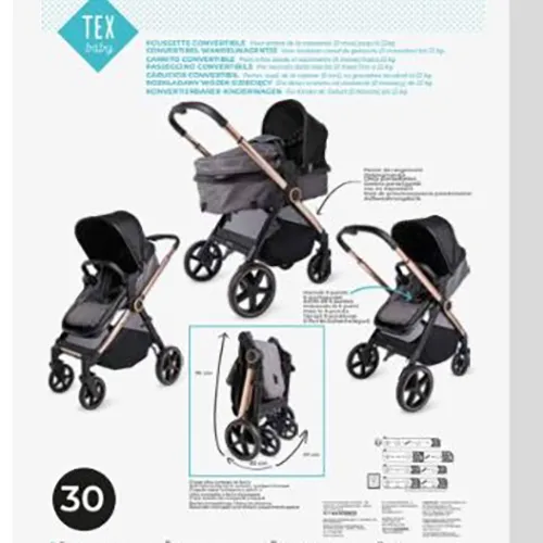 TEX BABY - Poussette de bébé