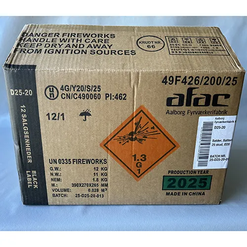 Black Label - Feux d'artifice