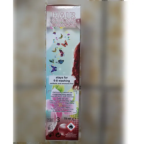 Wats élysée - Mousse de couleur capillaire